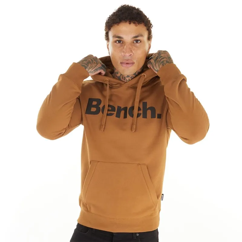 Bench Herren Kapuzenpullover Skinner Punkte Rostbraun