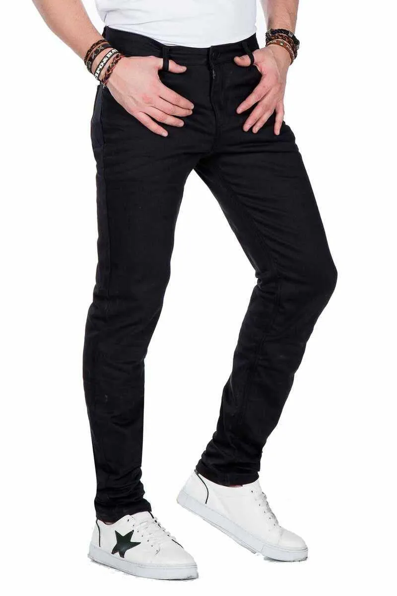 CD410 Herren bequeme Jeans mit optimalem Tragekomfort in Straight Fit