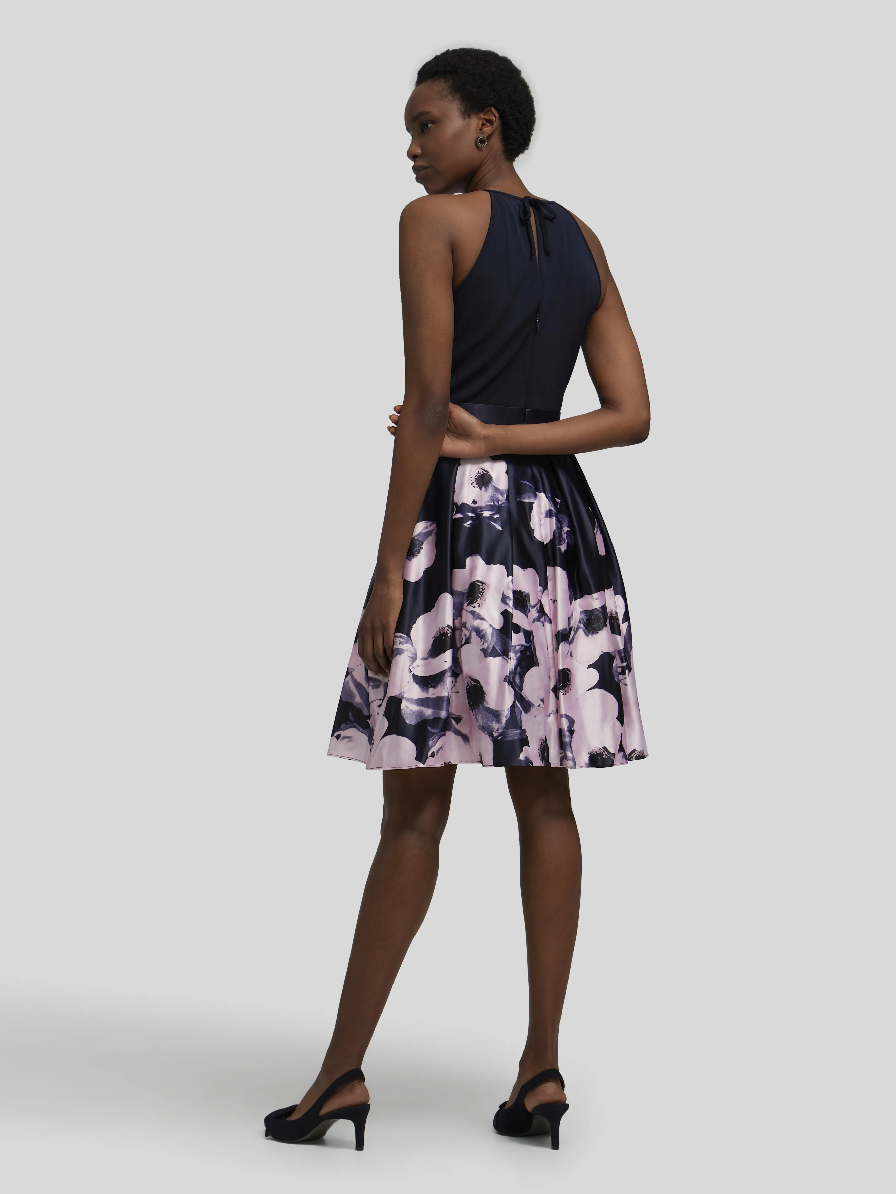 Cocktailkleid mit Flower-Print