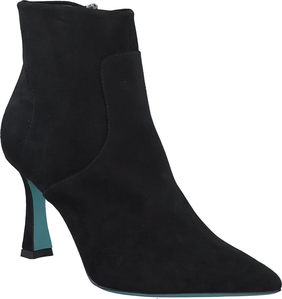 Damen-Stiefeletten aus Leder 106002000016 (Schwarz)
