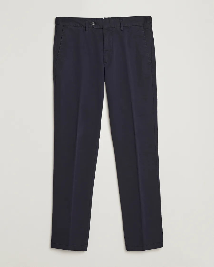 Danwick Cotton Trousers Navy