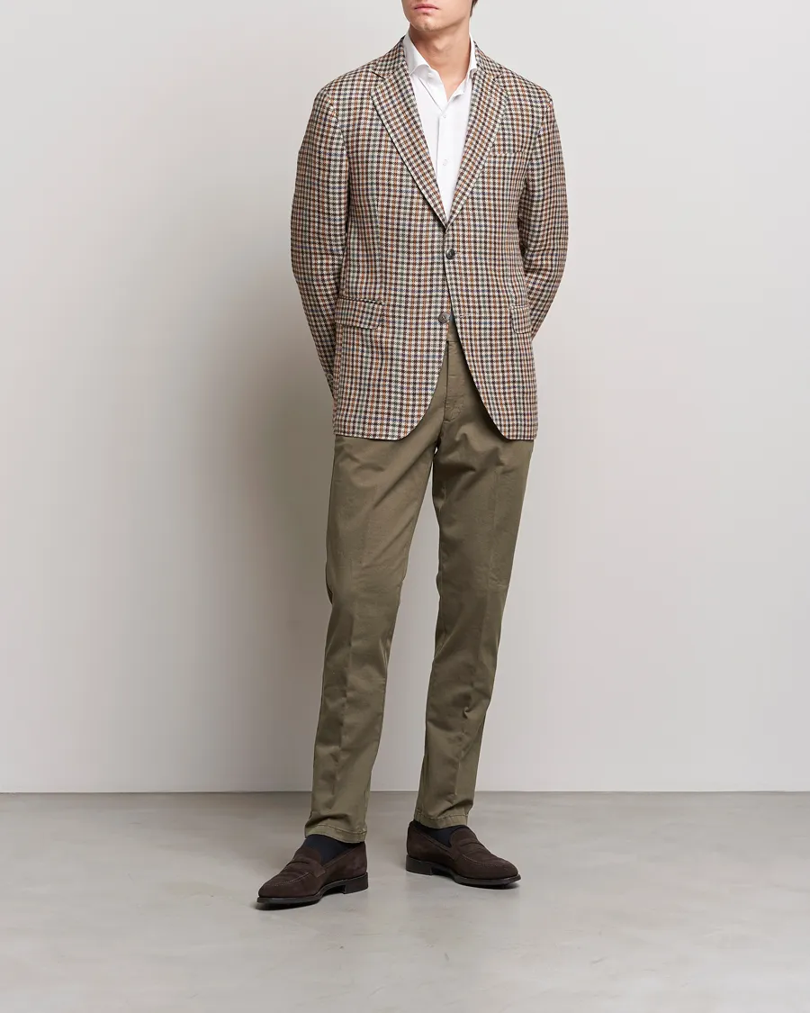 Danwick Cotton Trousers Olive