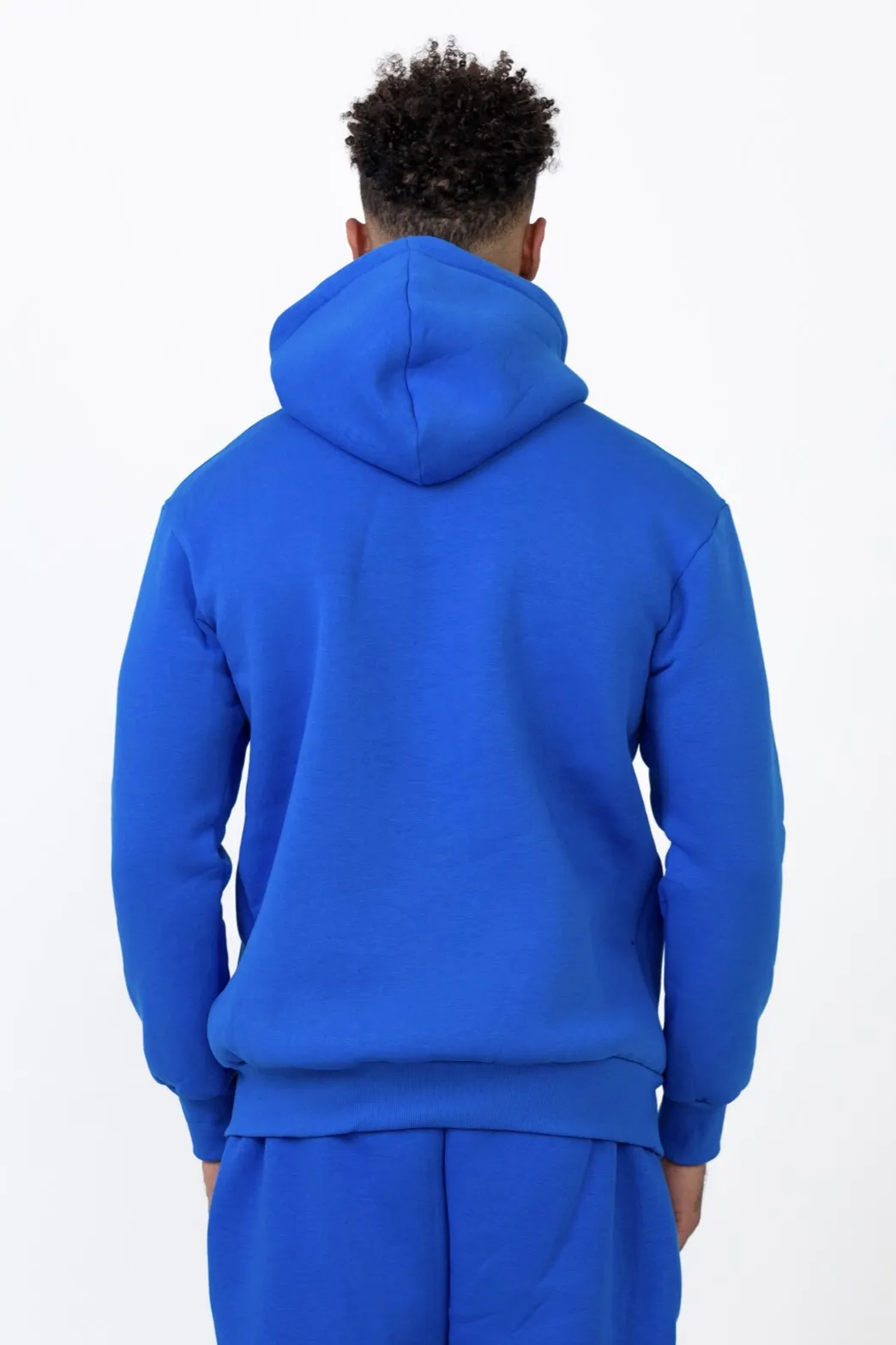 Dicker, schlichter Kapuzenpullover