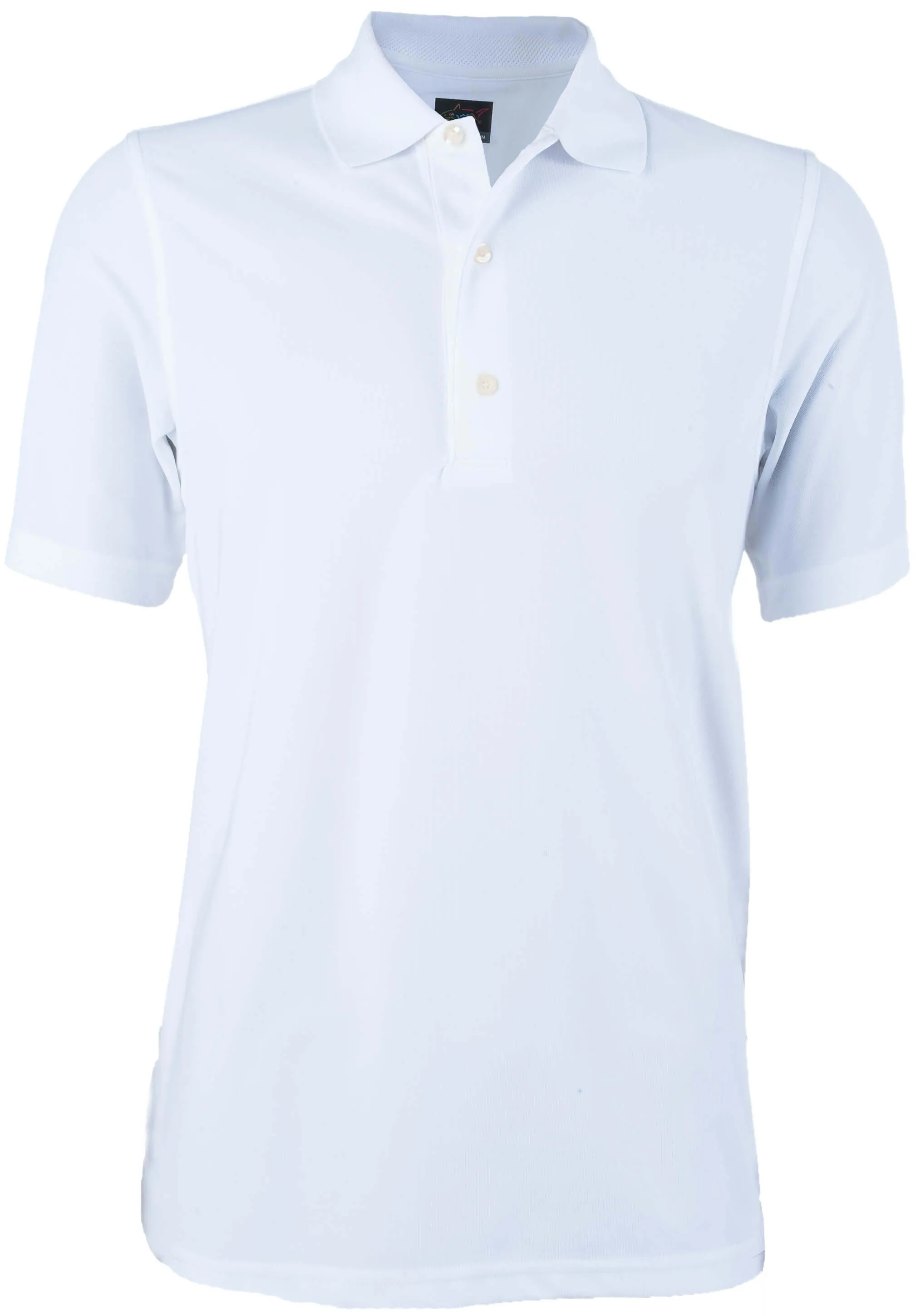 Greg Norman Performance Micro Pique Polo, white