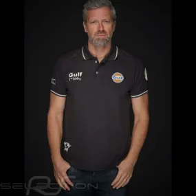 Gulf Sieg Vintage Polo Anthrazit - Herren