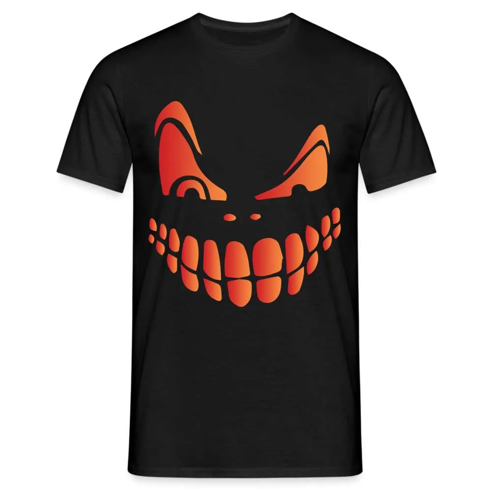 Halloween Kostüm Kürbis Gesicht Lustiges T-Shirt