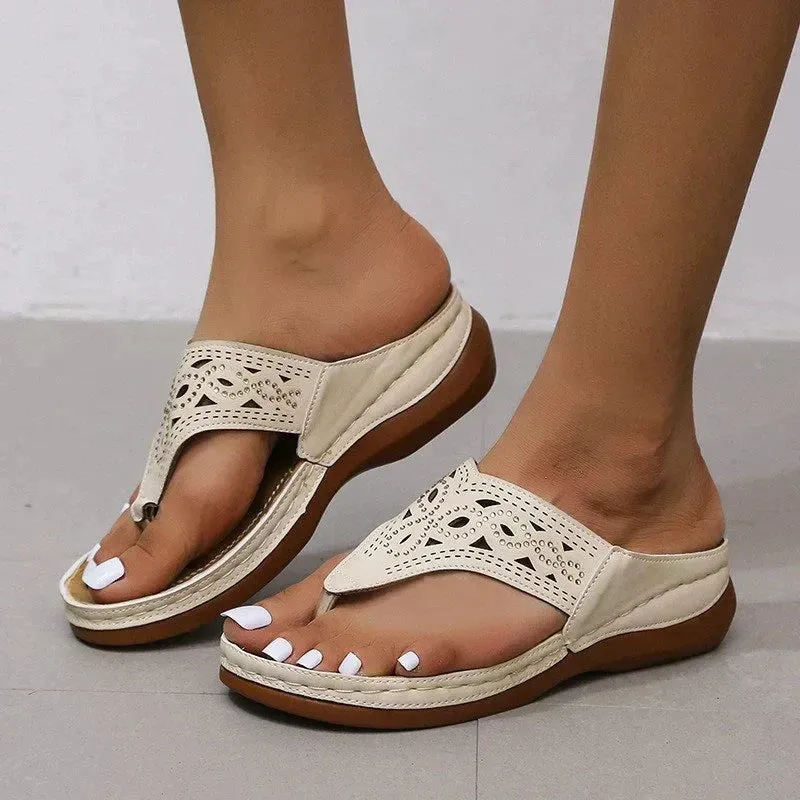 Heidi-Mode | Bequeme und Leichte Sandalen Korrigiert Die Haltung und Richtet Die Zehen Aus