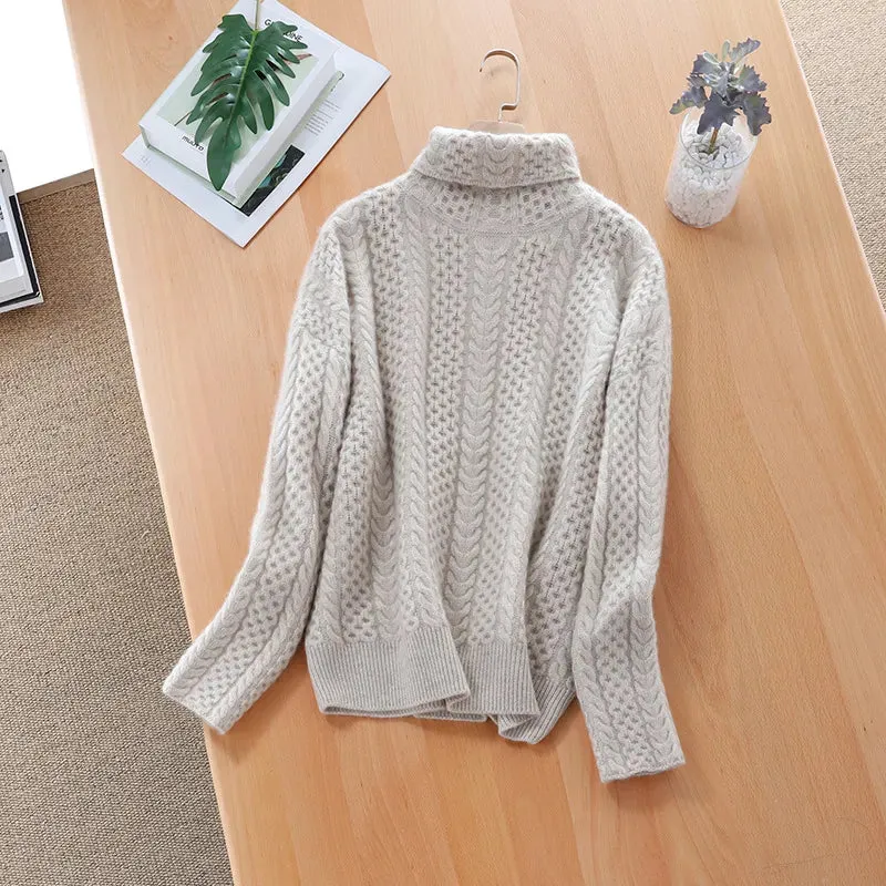 Heidi-Mode | Couture Rollkragenpullover für Frauen