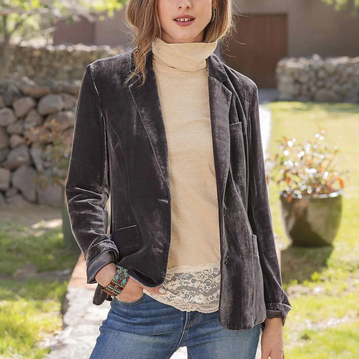 Heidi-Mode | Vintage Mode Blazer Jacke