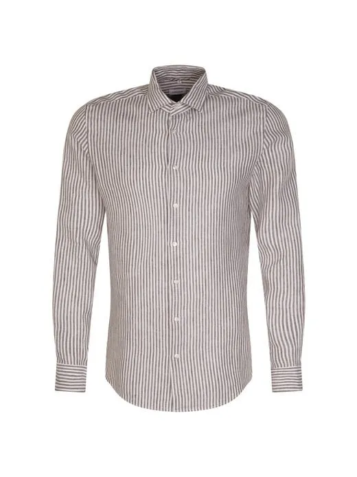 Herren Business Hemd - Slim Langarm