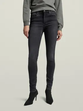 Jeans - Skinny fit -  in Schwarz
