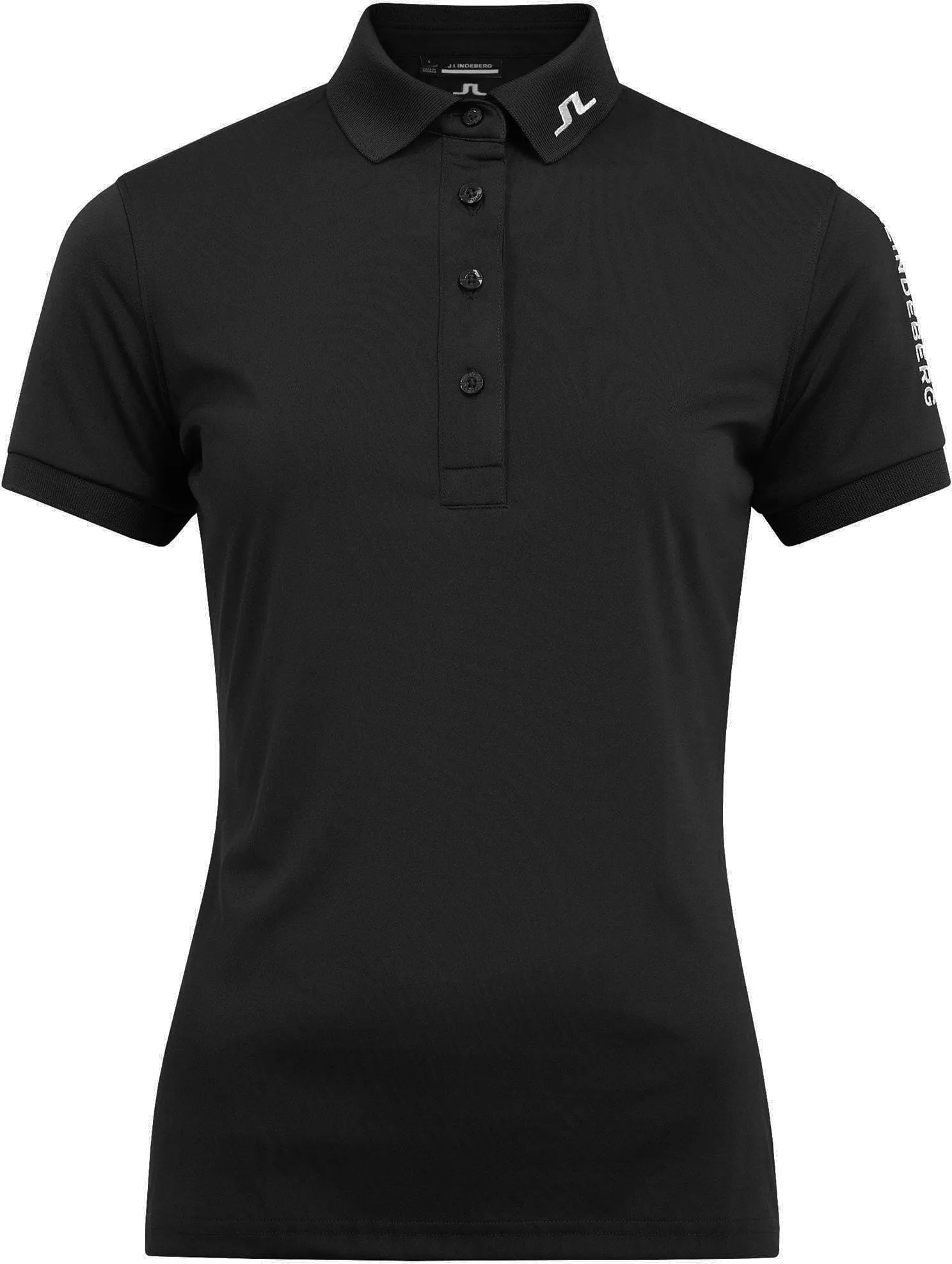 J.Lindeberg Tour Tech Golf Polo, black