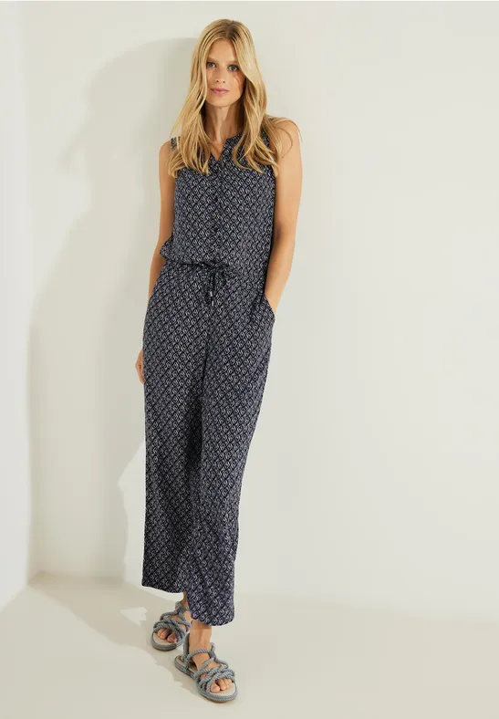 Jumpsuit mit Alloverprint