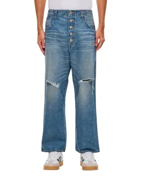  Junya Watanabe  Regular Denim Jeans Blue  Jeans 