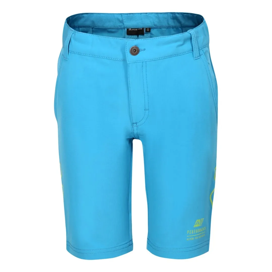 Kinder-Softshell-Shorts ALPINE PRO COLO blau