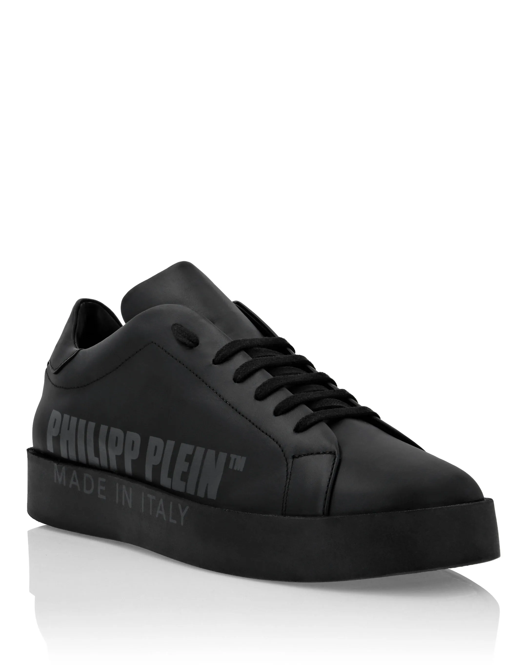 Leather Lo-Top Sneakers Philipp Plein TM