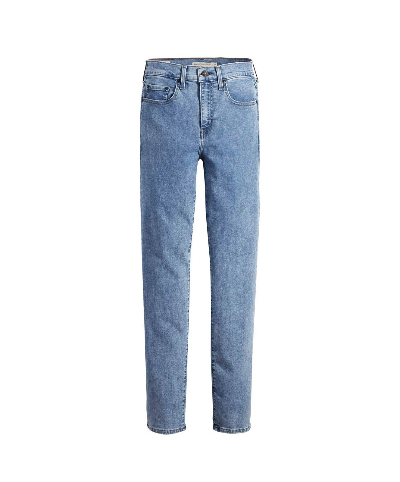 Levis 724 Jeans mit hohem Bund in Stone-Waschung