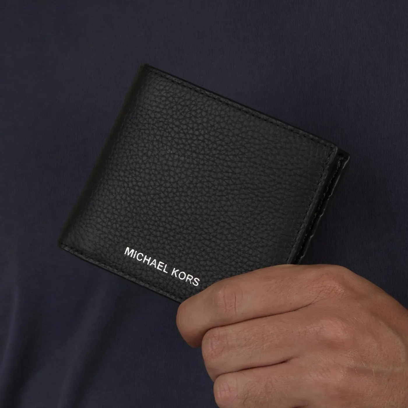   MICHAEL Michael Kors  Michael Kors Hudson herren Brieftasche Schwarz 39S Schwarz  Geldbörse 