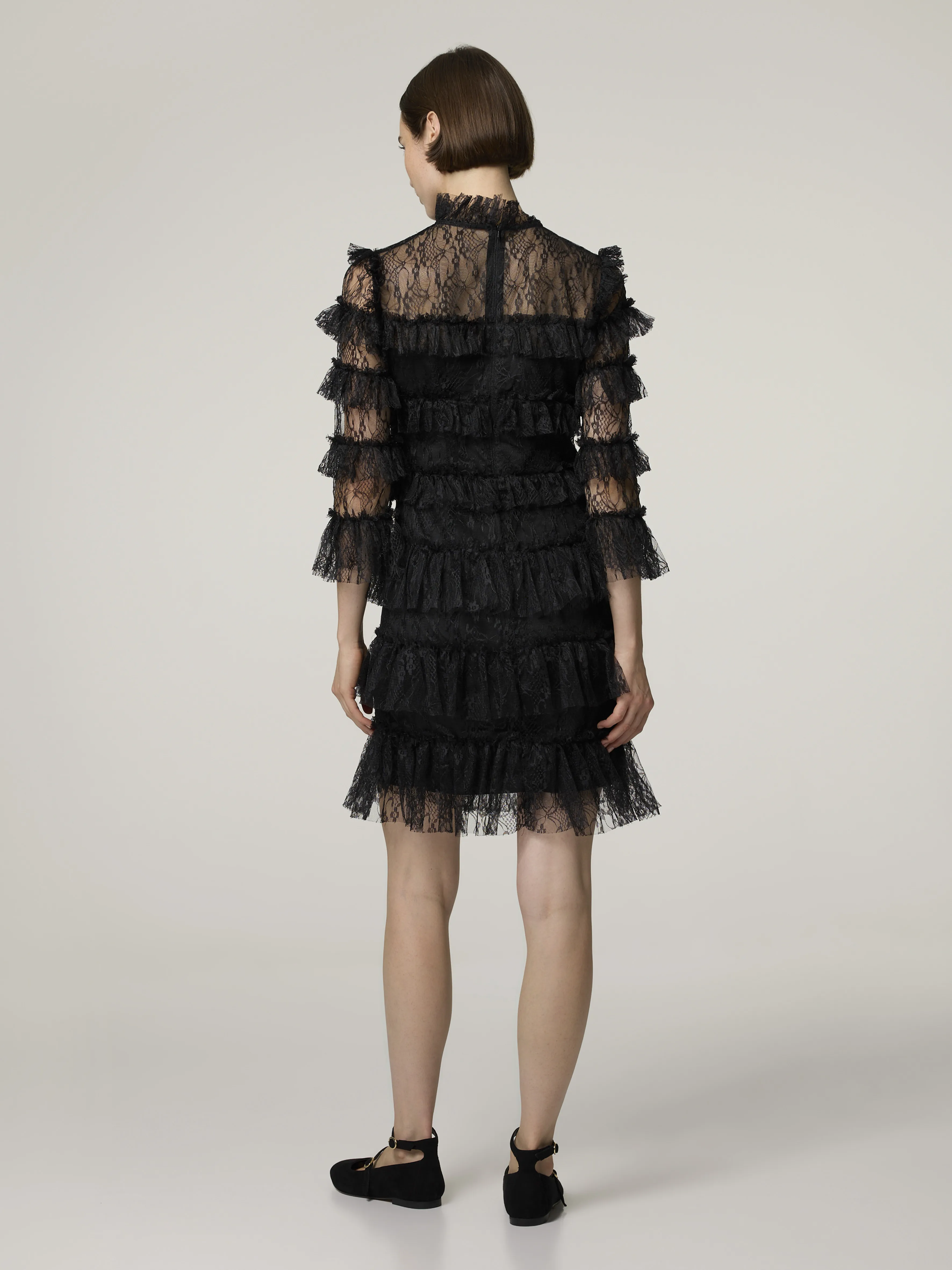 Minikleid mit Spitze CARMINE