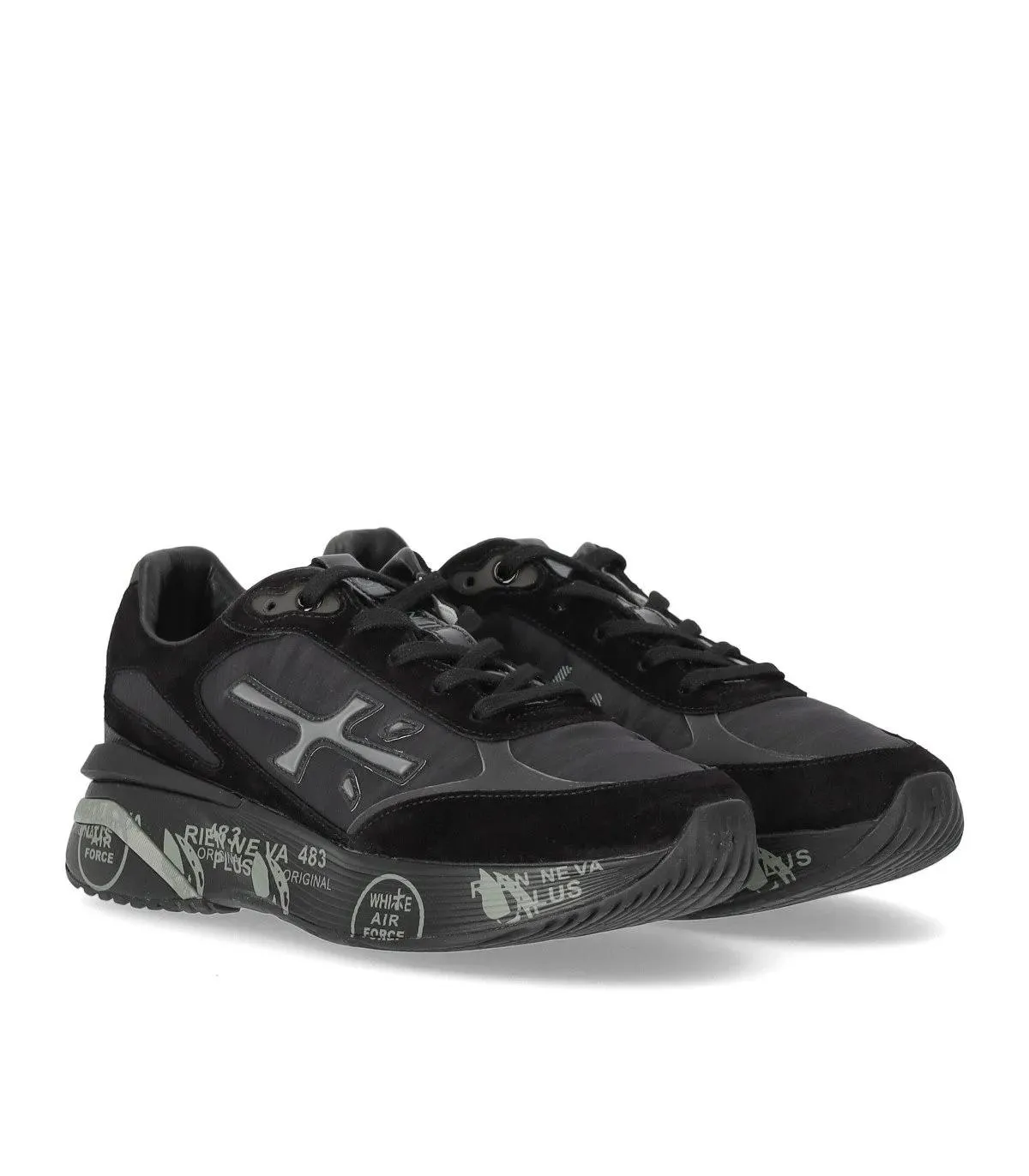   Premiata  PREMIATA MOERUN 6445 SNEAKER schwarz  Low-Top Sneaker 