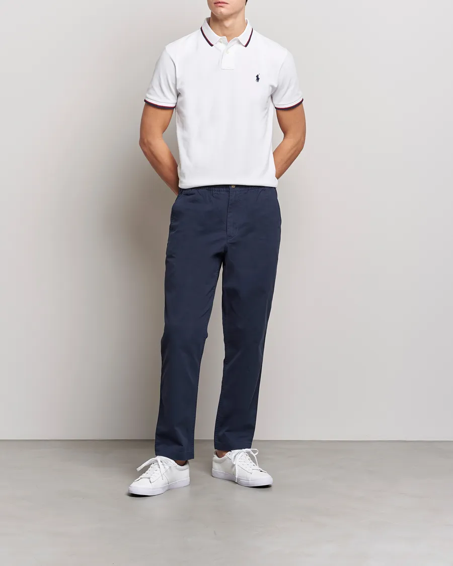 Prepster Stretch Drawstring Trousers Nautical Ink