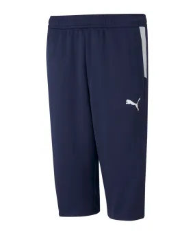 PUMA teamLIGA 3/4 Trainingshose Kids Blau (006)