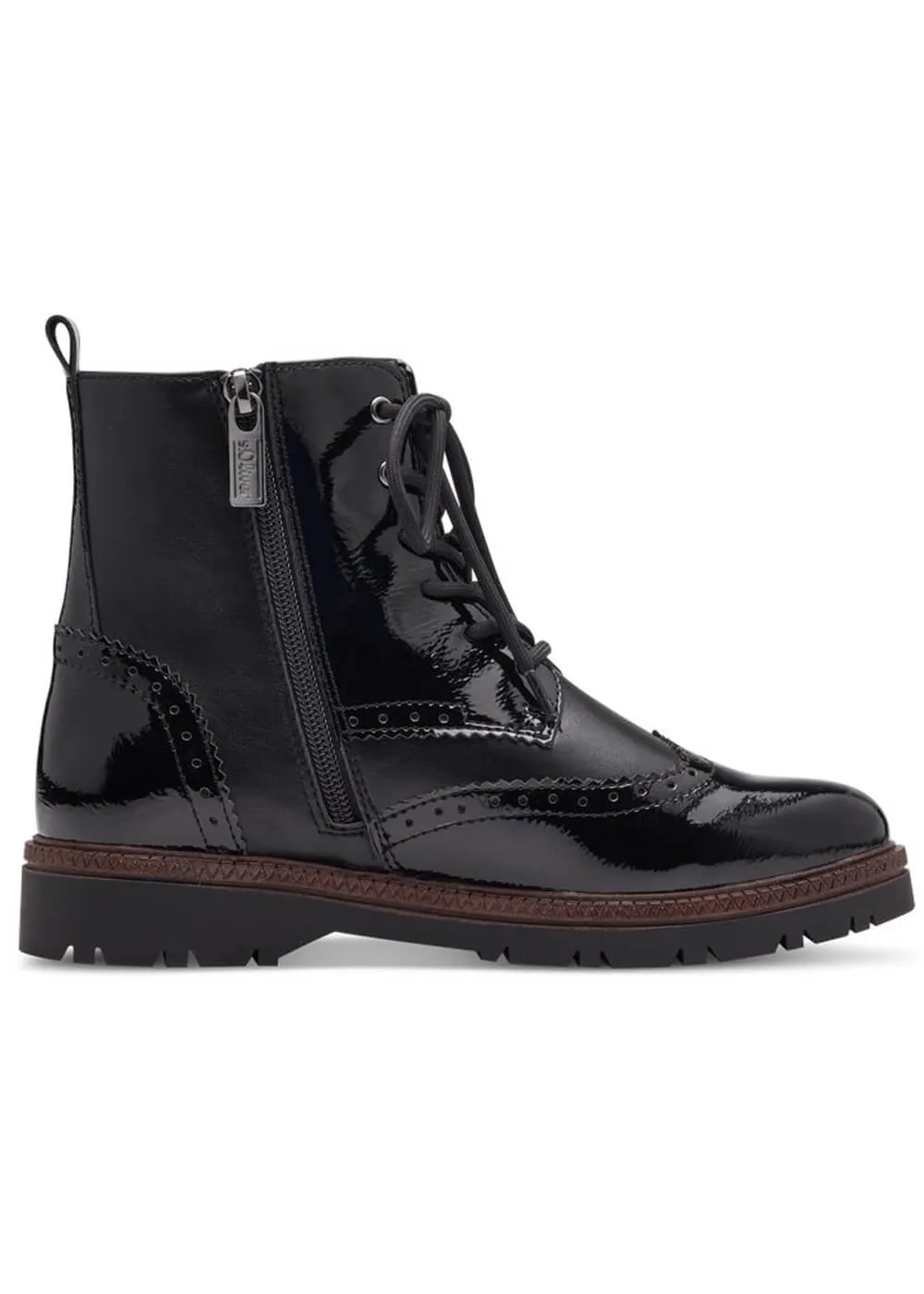 s. Oliver Laura Stiefel in Schwarz