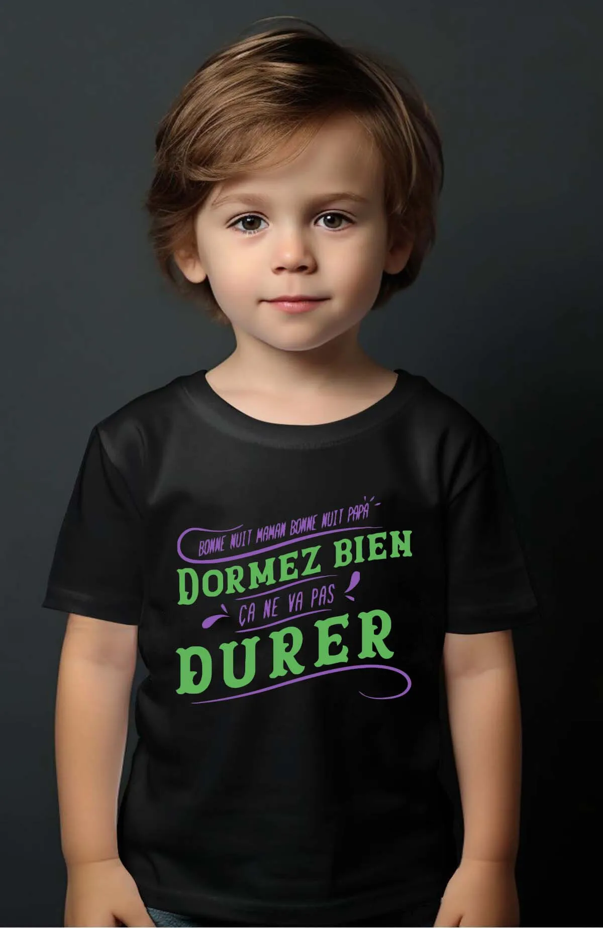 Schlaf nicht lange – T-Shirt für Jungen