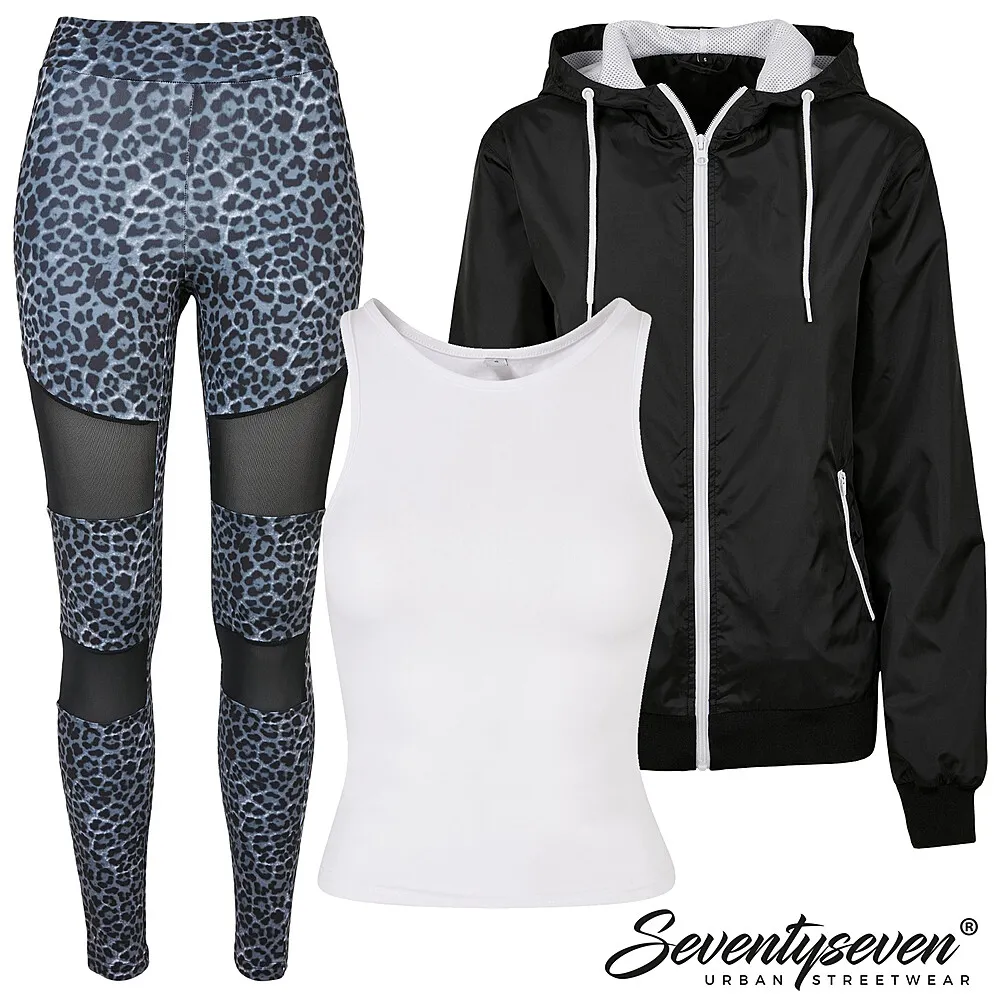 Sportlich Leggings und T-Shirt Outfit 28427