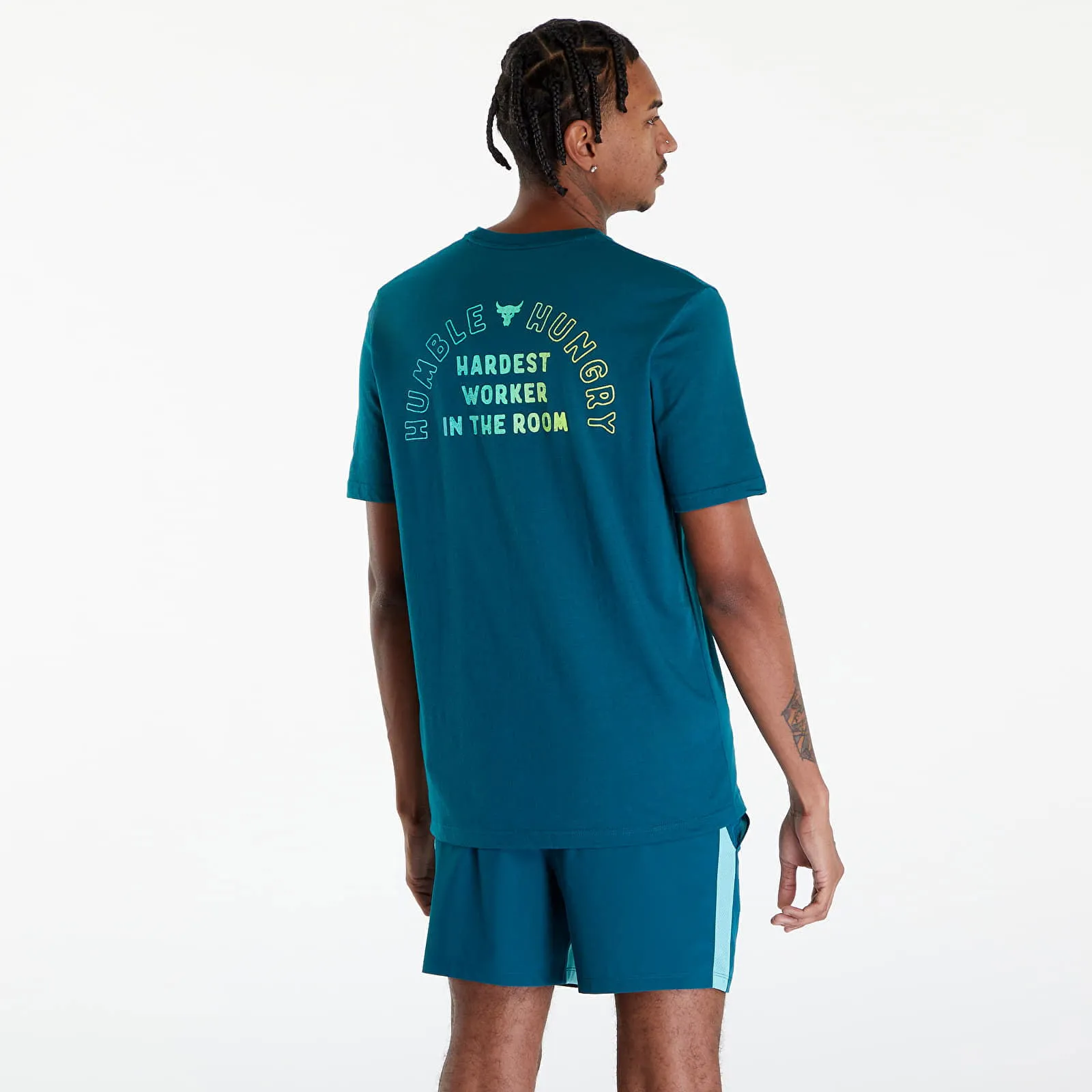T-shirt Under Armour Project Rock H&H Kurzarm-Shirt mit 1383229-449