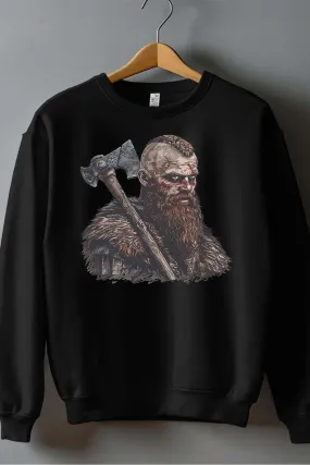 Viking Axe – Rundhals-Sweatshirt für Jungen
