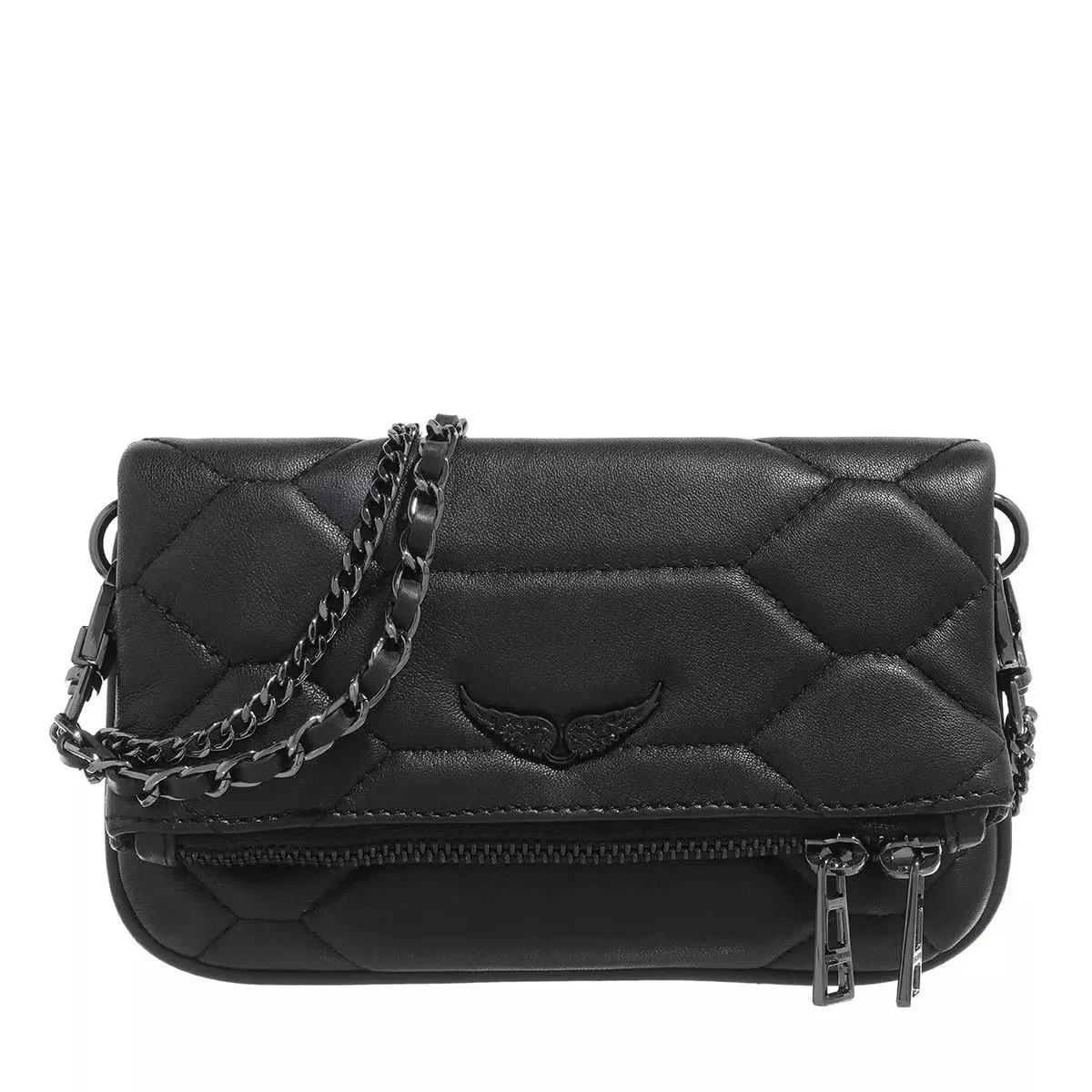   Zadig & Voltaire  Rock Nano Extra Large Noir  Minitasche 