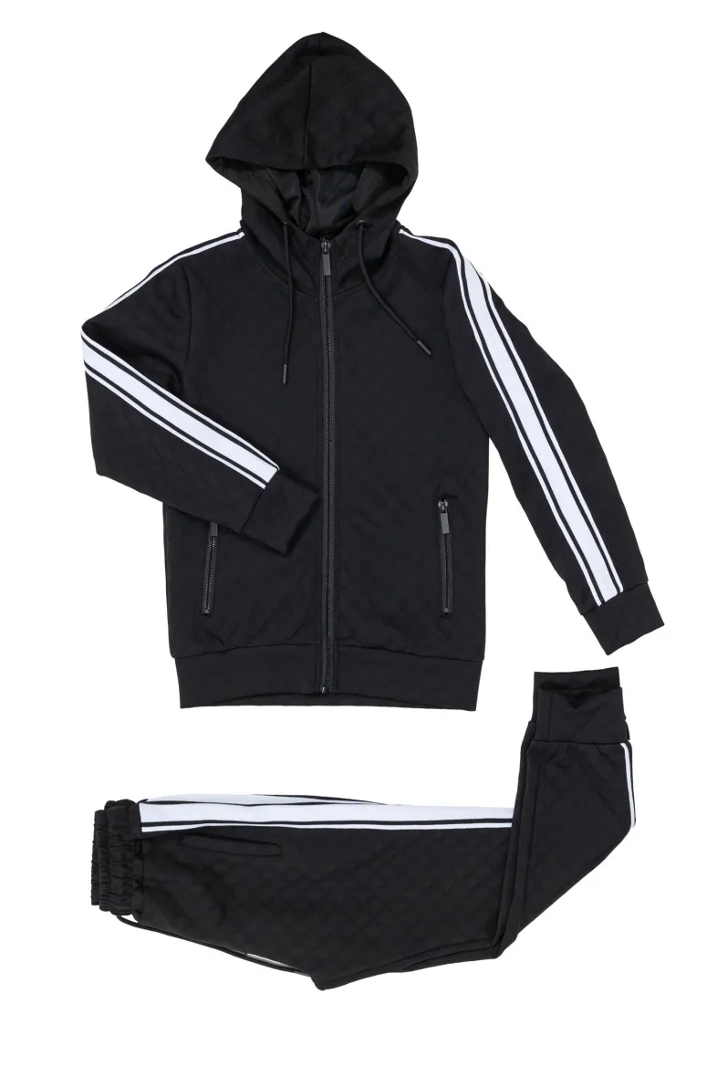 Zweifarbiges Kinder-Sweatshirt-Set